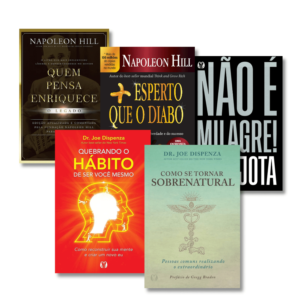 6 Livros de Autoconhecimento e Desenvolvimento Pessoal | Dr. Joe ...