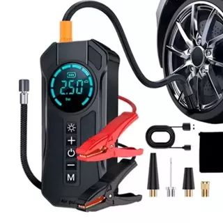Bomba Compressor De Ar Para Carro E Auxiliar Partida Rápida-