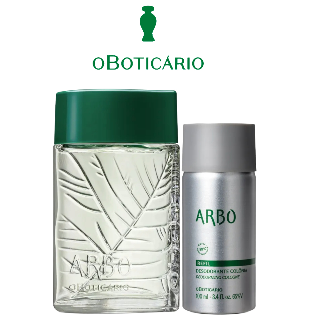 O´boticario Arbo Tradicional Masculino 100ml (ORIGINAL E LACRADO ...