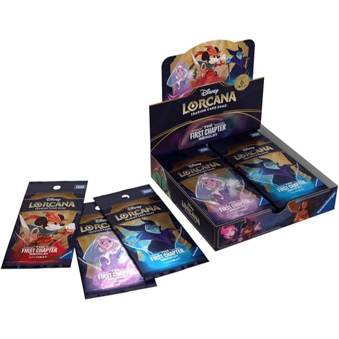 Disney Lorcana TCG Card Game Booster Box Japonês Original - Versão
