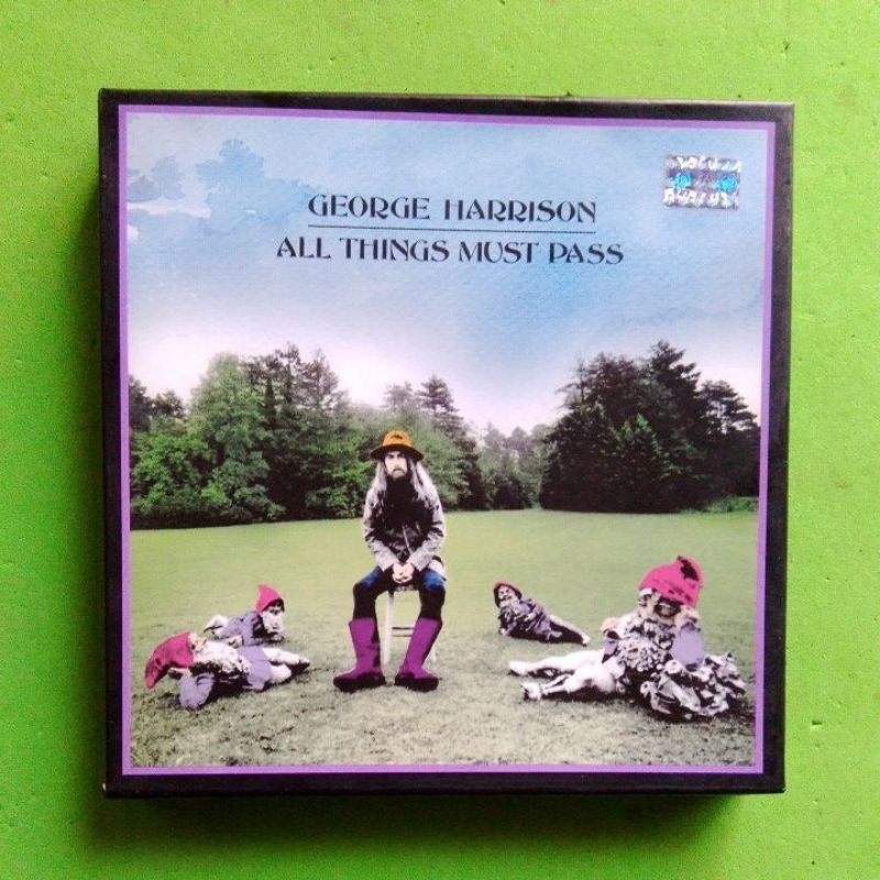cd box GEORGE HARRISON - all things must pass (2001,duplo, slipcase ...