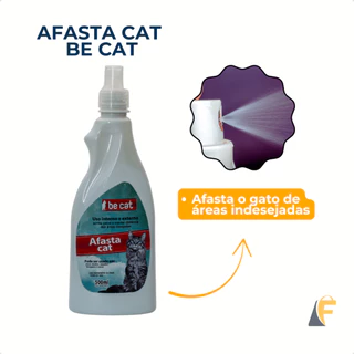 Afasta Gato Be Cat 500ml Xixi Não Pode Para Gatos Afasta Cat em Oferta na Shopee