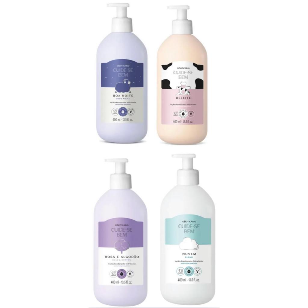 Hidratante Corporal Cuide - se bem O Boticario 400ml em Oferta na Shopee