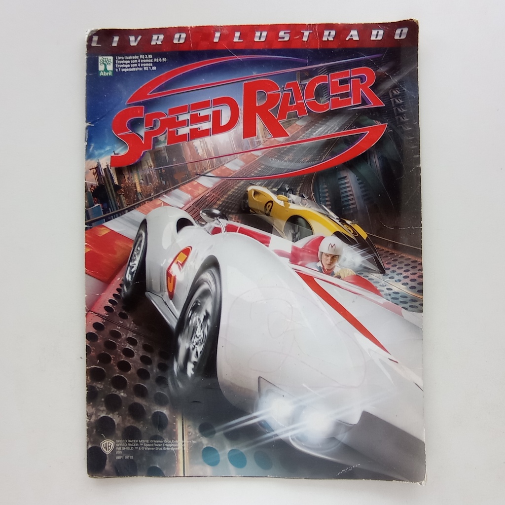 Álbum de Figurinhas - Speed Racer - O Filme - Ed. Abril - 2008 | Shopee ...
