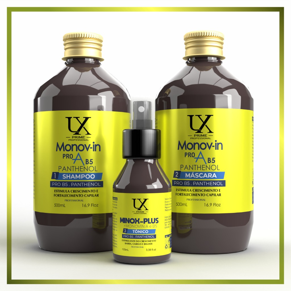 kit Monovin A B5 Crescimento acelerado Anti Queda Original | Shopee Brasil