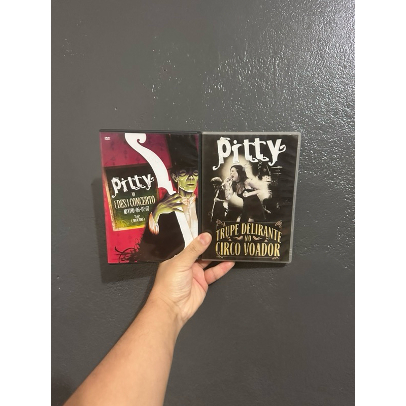 Dvds Pitty Desconcerto e Trupe Delirante no circo voador | Shopee Brasil