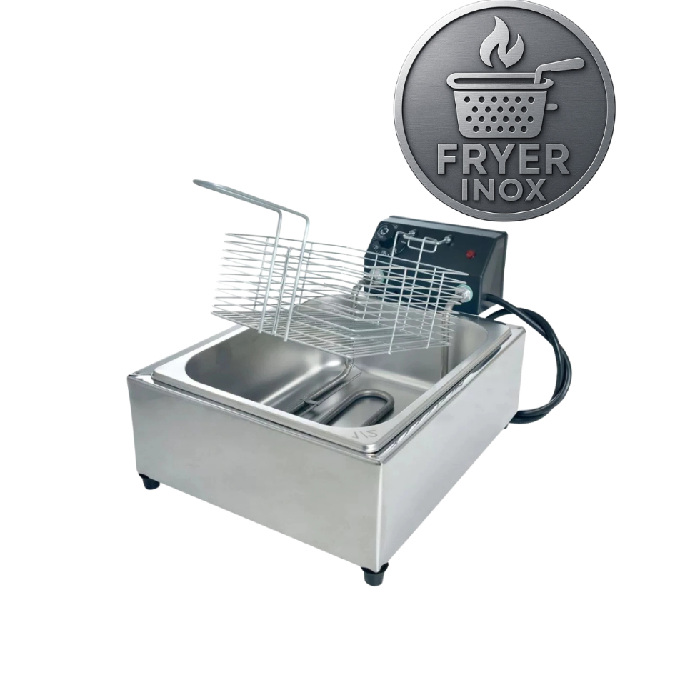 FRITADEIRA ELÉTRICA 5 LITROS PARA FRITAR BATATAS E PORÇÕES E