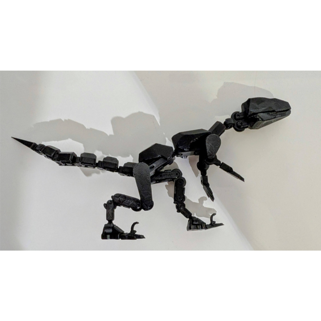 Dinossauro Dummy 13 Velociraptor Articulado Flexível Brinquedo