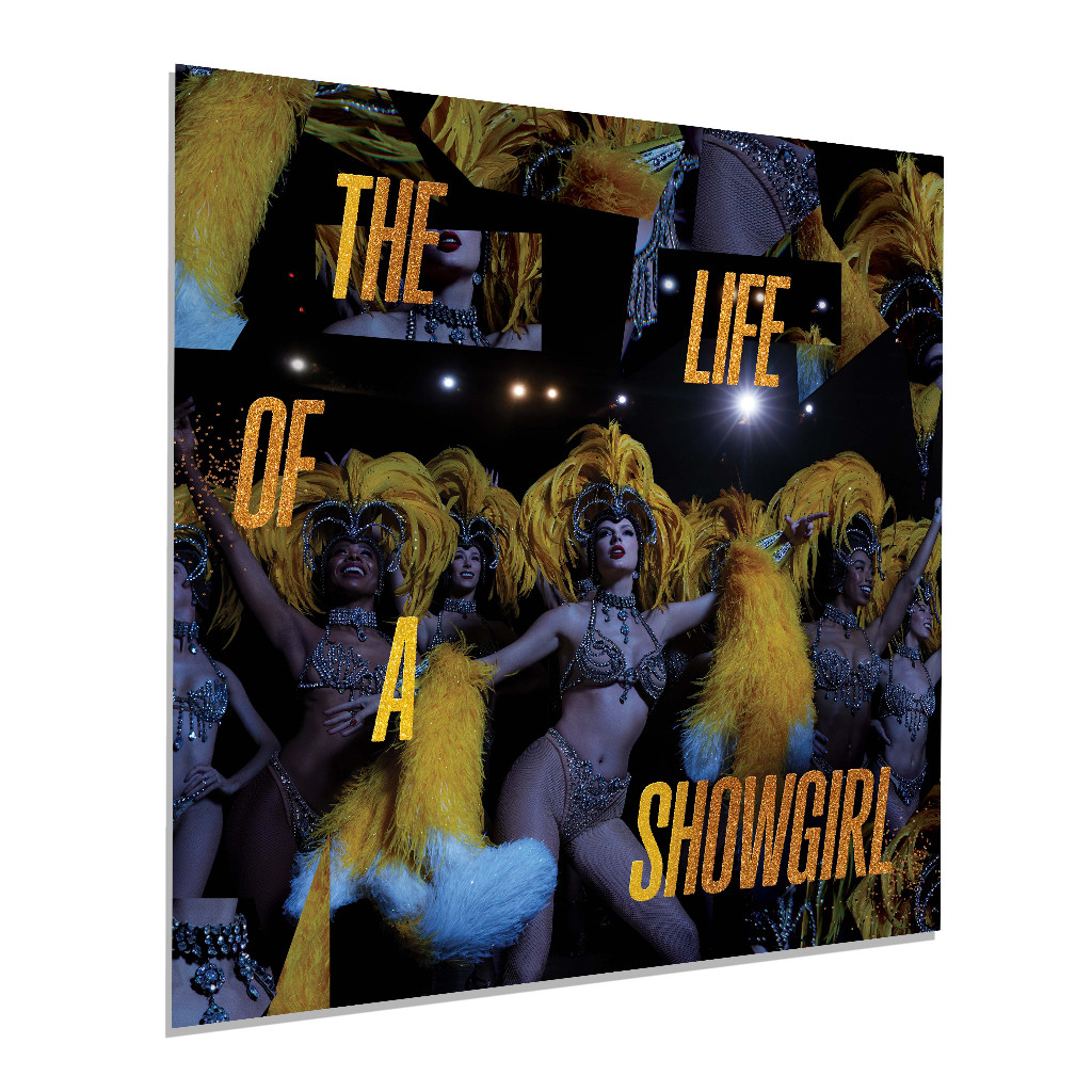 Placas Decorativas Taylor Swift THE LIFE OF A SHOWGIRL | Shopee Brasil