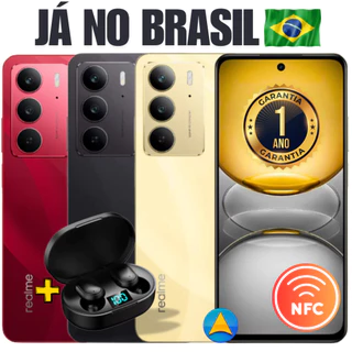Celular Smarphone Realme C75 NFC 256GB 8GB Ram Dois Chips com 1 Ano de Garantia + Fone Cortesia