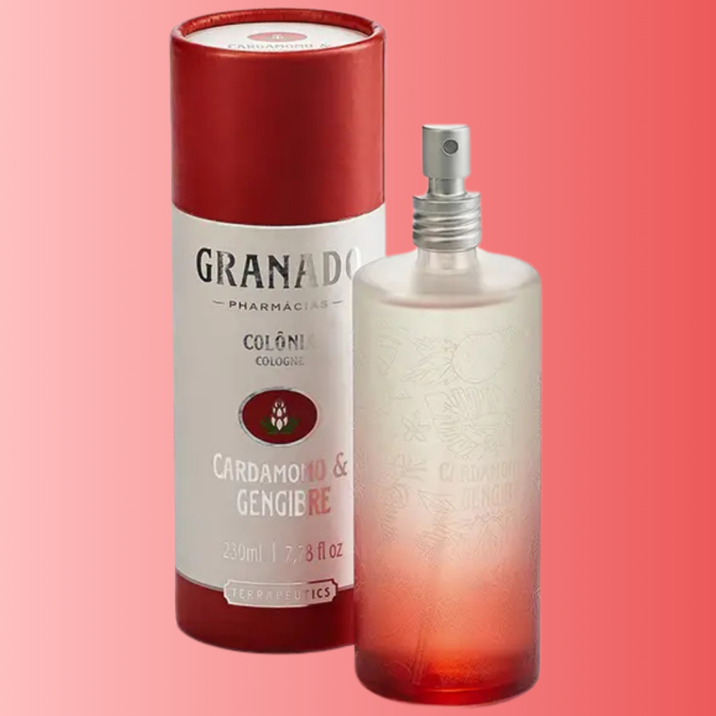 Colônia Feminina Granado Cardamomo e Gengibre 230ml | Shopee Brasil
