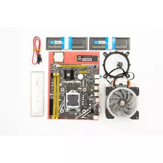 Placa Mãe Completa ou Kits Separados - (H81M),(Processador i3.4160),(Cooler G-VR341),(2x DDR3 8GB),(M2 128GB).