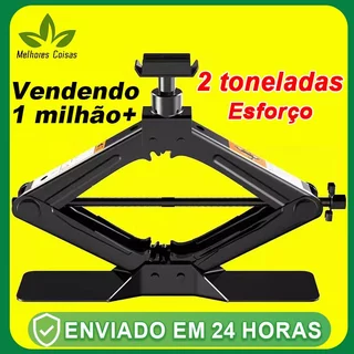 Macaco Sanfona de Carro Suporta 2 / 1.5 Toneladas  Jacaré Universal Original para Troca de Pneu em Oferta na Shopee