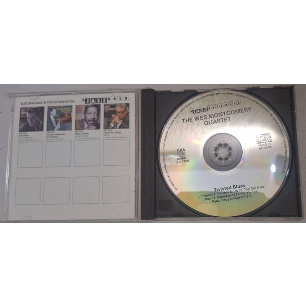 CD The Wes Montgomery Quartet -- Twisted Blues | Shopee Brasil
