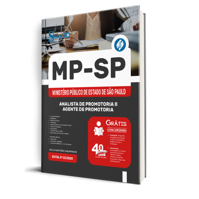 Apostila MP-SP 2025 - Analista de Promotoria II - Agente de Promotoria ...
