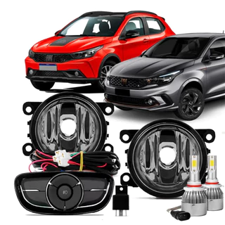 Kit Farol Milha Argo 2017 2018 2019 À 2024 Super Led