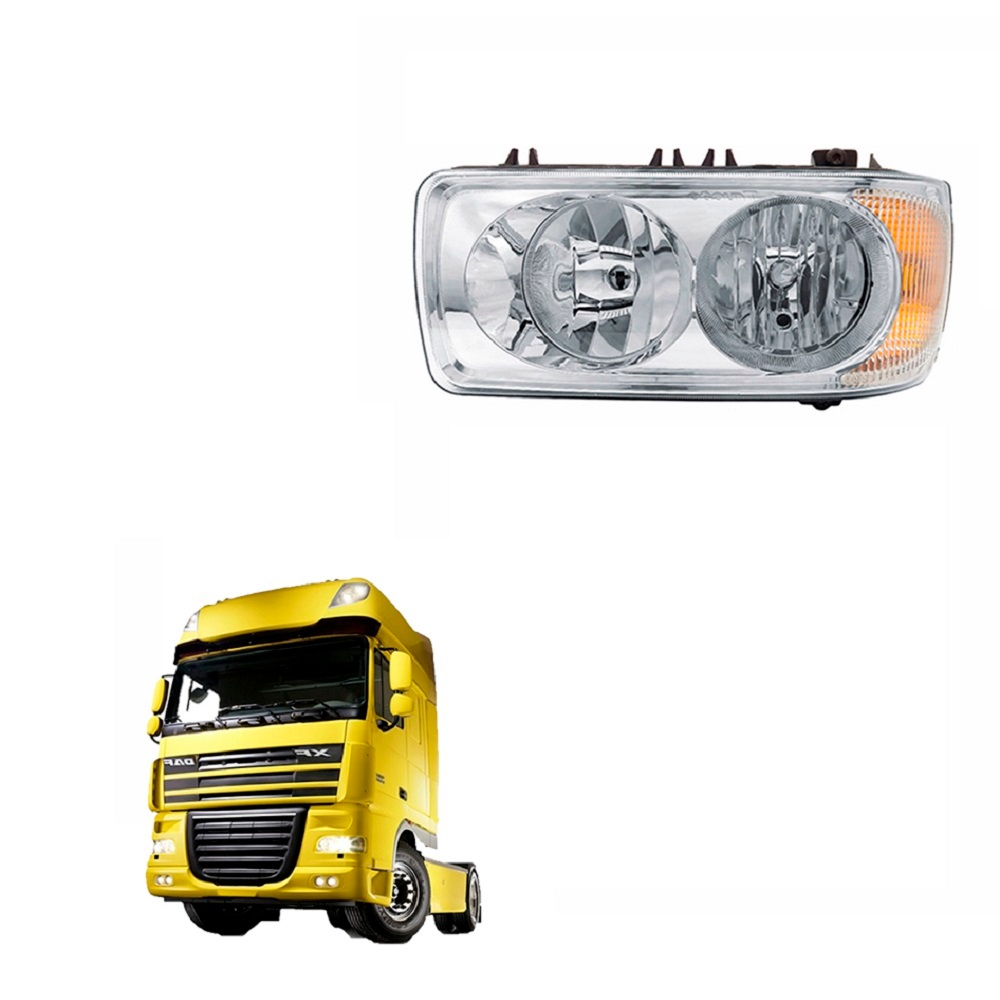 Farol Principal Caminhão DAF XF 105 Lado Esquerdo - 1699300 | Shopee Brasil
