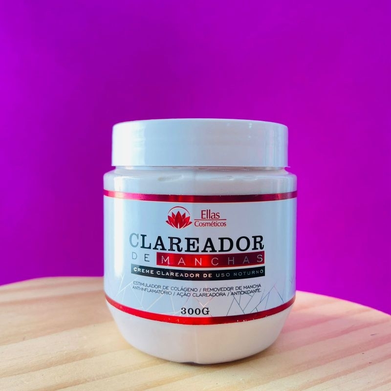 Creme Clareador de Manchas Noturno Rosto e Corpo Produto Natural ...