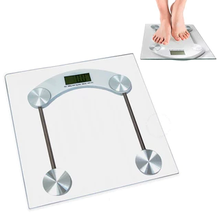 Balança Digital Medidora Corporal Vidro Temperado Suporta Até 180kg em Oferta na Shopee