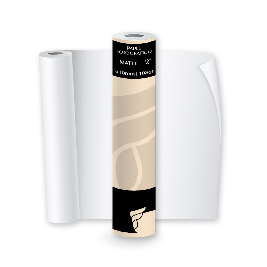 Papel Fotográfico Plotter 108g Matte Fosco - Bobina 610mmx30m | Shopee ...