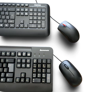 Kit Teclado + Mouse | USB com fio | Diversos modelos | Seminovos