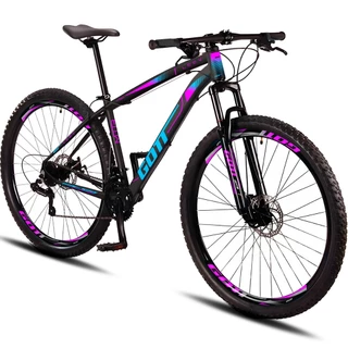 Bicicleta Aro 29 Alumínio Gott 21v Traseiro Shimano Leev em Oferta na Shopee