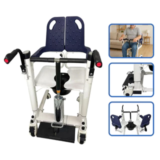 Cadeira de Transferência E Banho Em Alumínio Leve e Segura Para idosos em Oferta na Shopee