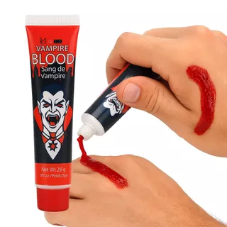 Sangue Falso Denso Artificial Halloween Para Maquiagem Artística Vampire Blood Profissional
