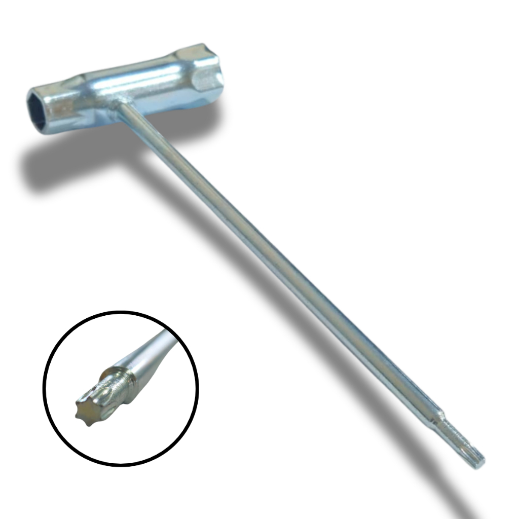 Chave De Vela Combinada Ponta Tork 13x19 Para Roçadeiras e