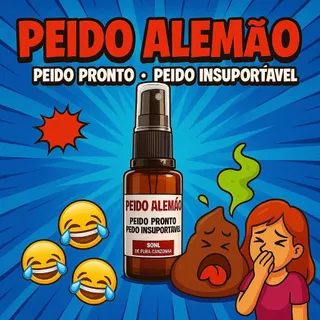 Peido Alemão Super Forte 30ml de Peido Pronto