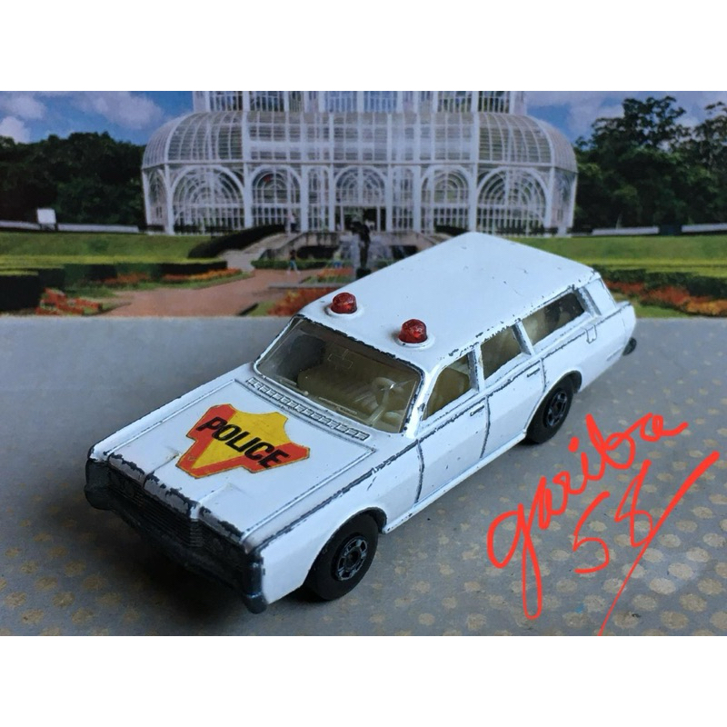 MATCHBOX MERCURY COMMUTER POLICE CAR “NO ESTADO” 1972 SUPERFAST