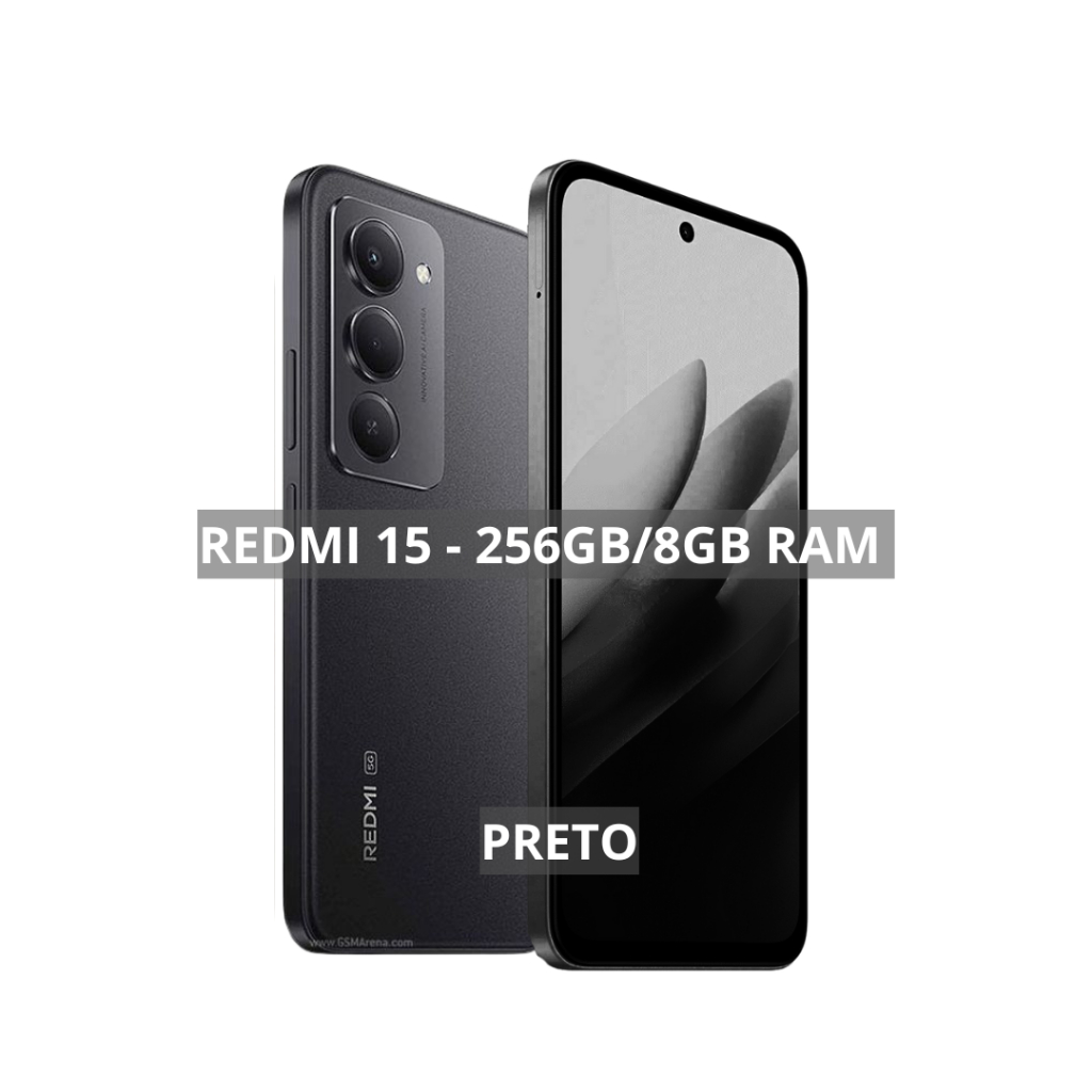 Xiaomi Redmi 15 4G, Processador Snapdragon® 685, Câmera 50MP