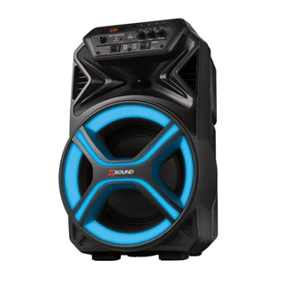 Caixa de Som Amplificadora Mondial CM-400-L com Led 400W