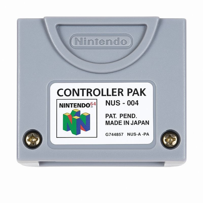 Memory Card N64 Controller Pack Cartucho de Memória para Nintendo 64 ...