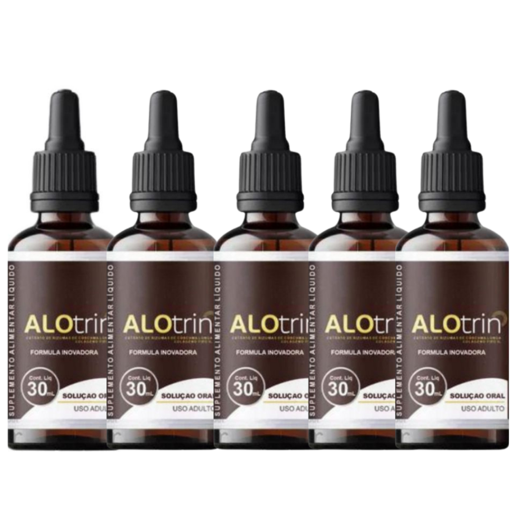 Alotrin 5 Frascos 30 ml cada Original | Shopee Brasil