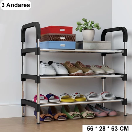 8 andares sapateira multiuso para calçados  organizador desmontável