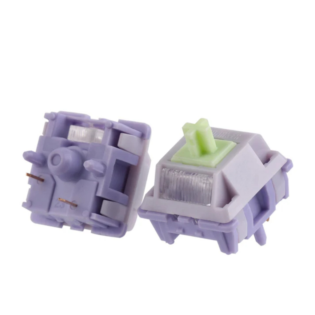 Switch Mecânico Epomaker Wisteria V2 Lineares Pré-Lubrificados 5 Pinos ...
