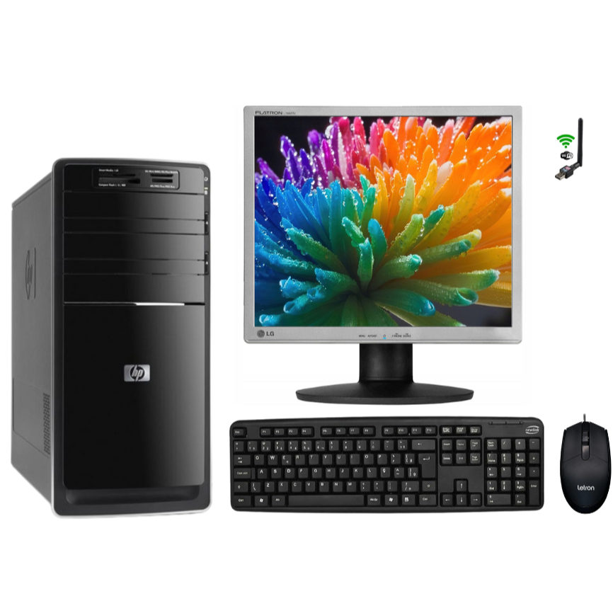 Pc Completo Hp P6000 Intel Core i7 HD 500gb 8gb Ram Ddr3 Wifi ...