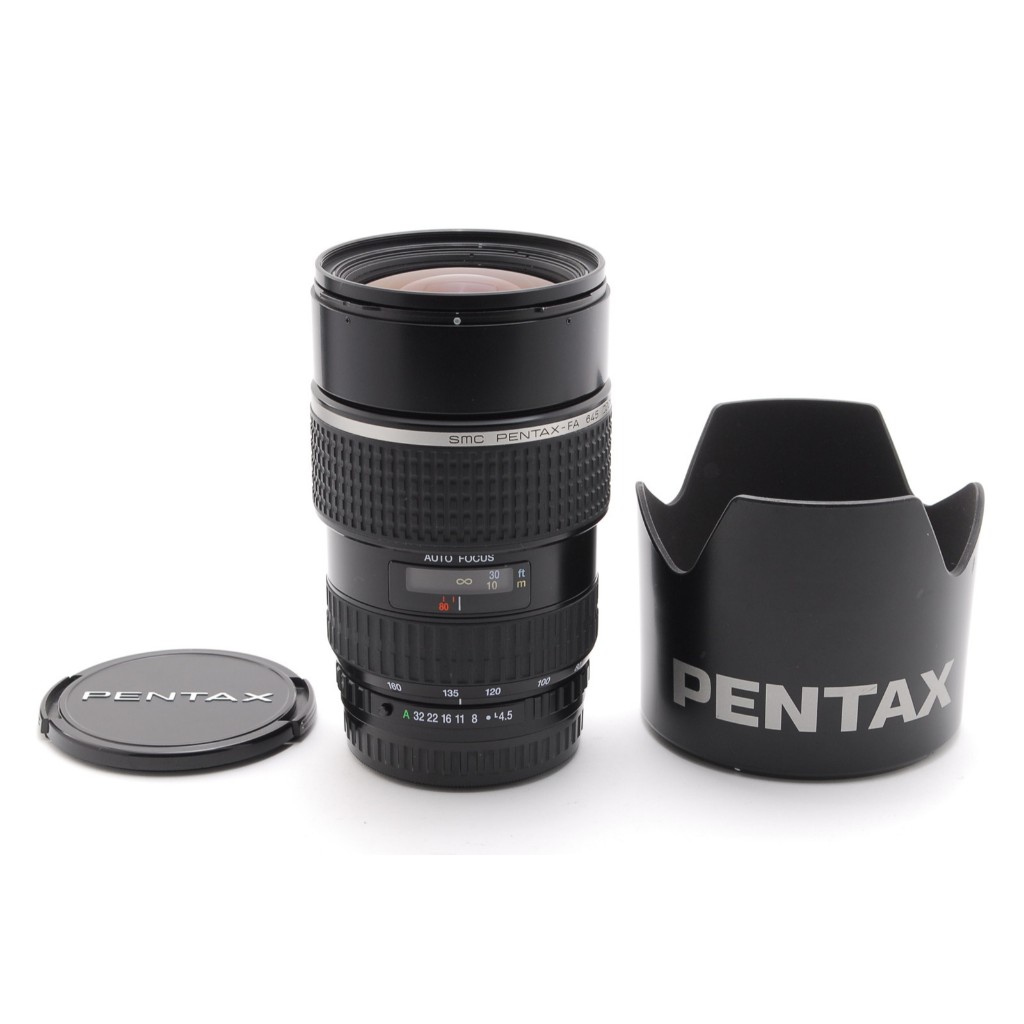 Lente Pentax smc PENTAX FA 645 ZOOM 80-160mm f/4.5 para 645 N NII