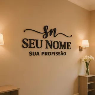 LOGOMARCA EM MDF - CRIAMOS DO ZERO OU VETORIZAMOS A SUA ARTE