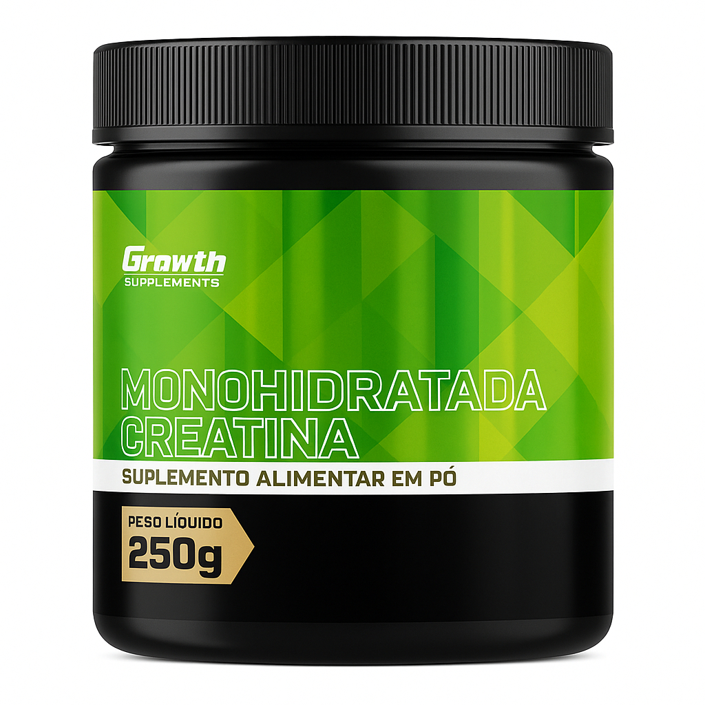 Growth Supplements Creatina Monohidratada 250g - Sem Sabor | Shopee Brasil