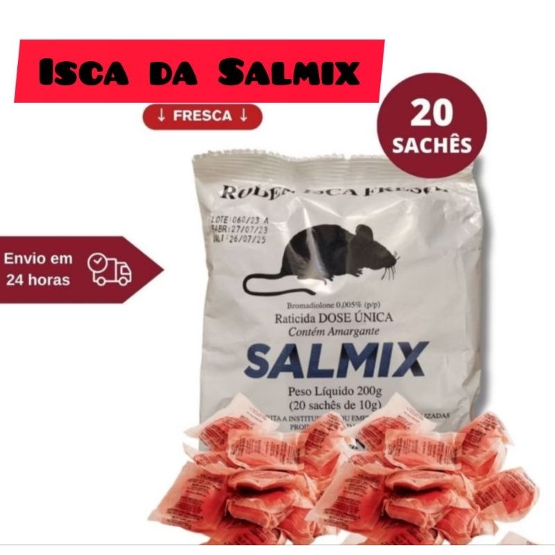 Rodem Isca da ( SALMIX ) | Shopee Brasil