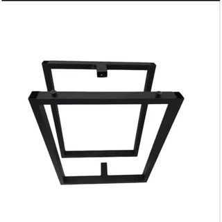 Kit 2 pé de mesa tipo industrial 75cmx58cm