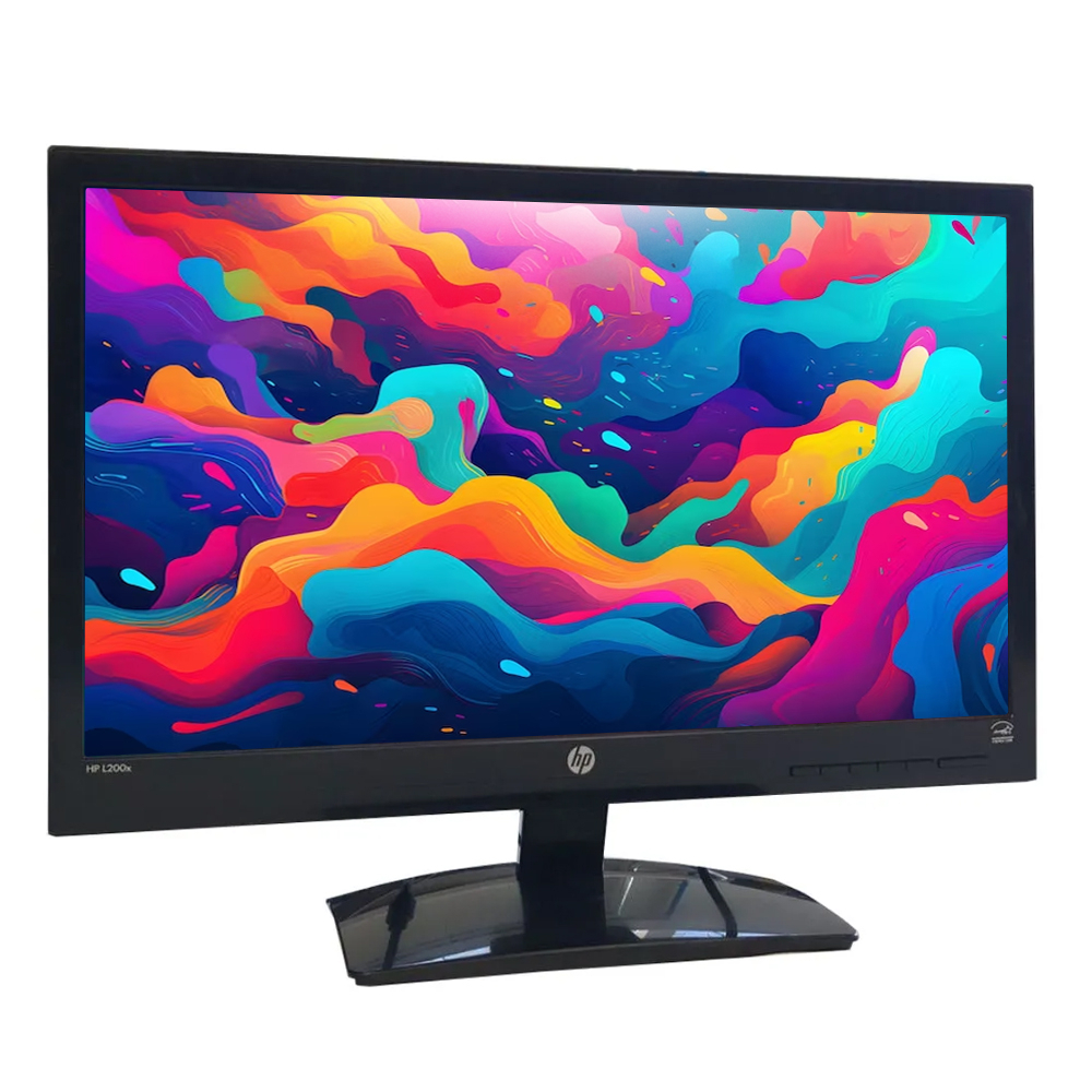 MONITOR HP L200X - 20" - VGA - TELA RISCADA | Shopee Brasil