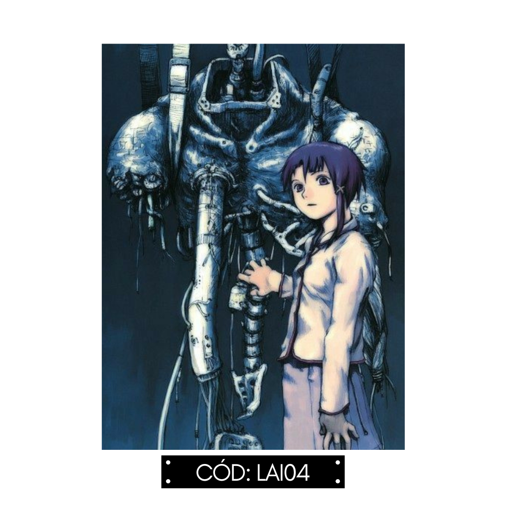 serial experiments lain - キャンバスボード Anime Serial Experiments Lain Poster Cover Posters for Bedroom