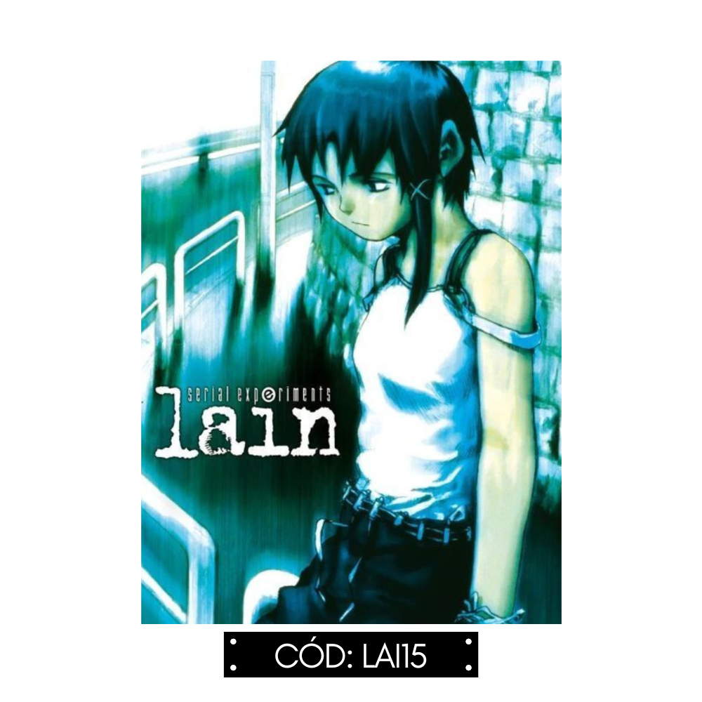 Serial Experiments Lain - Quadro Decorativo Sem Moldura