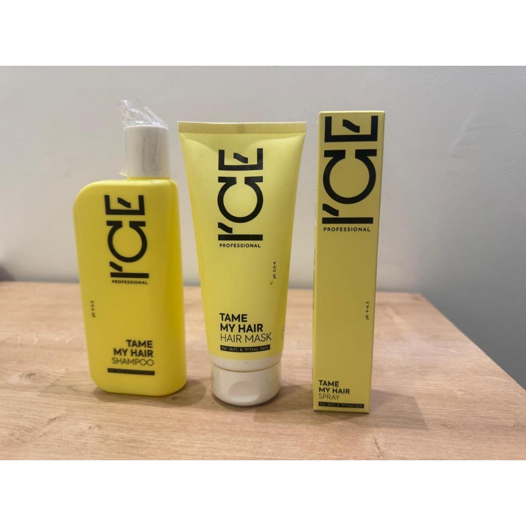 KIT ICE TAME MY HAIR SHAMPOO TRATAMENTO E SPRAY | Shopee Brasil