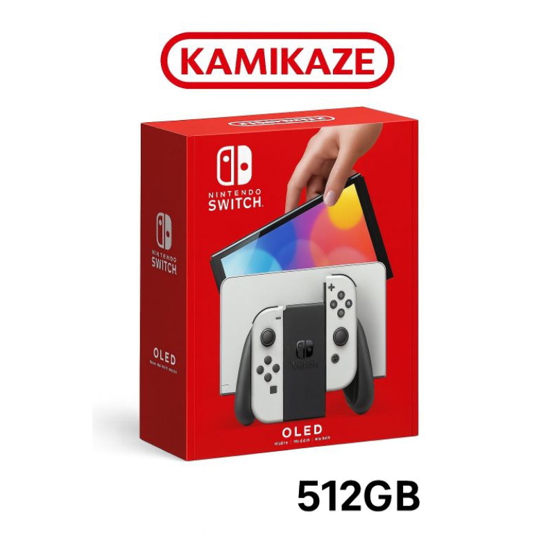 Nintendo Switch OLED 512gb Kamikaze desbloqueado Novo | Shopee Brasil