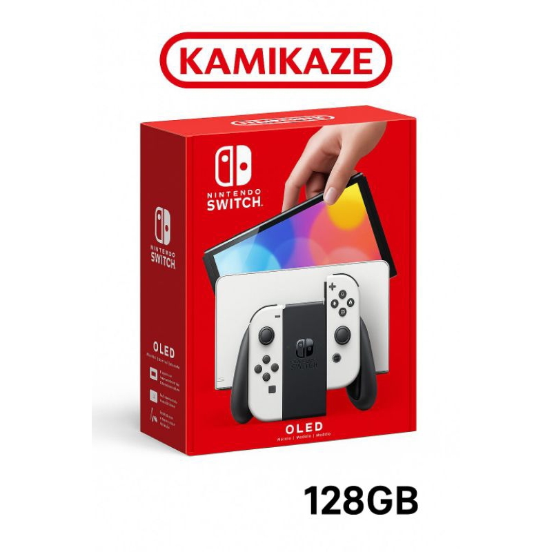 Nintendo Switch OLED Desbloqueado Kamikaze 128GB Novo | Shopee Brasil