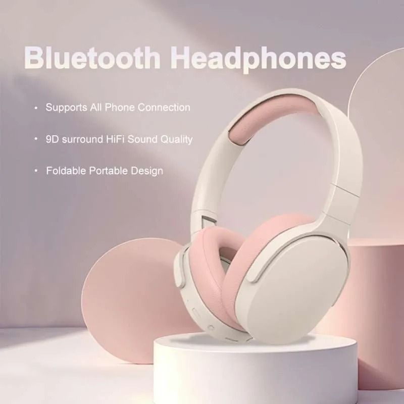 Fone de Ouvido Bluetooth 5.3 Headphone Sem Fio P2961 Confortável Over ...